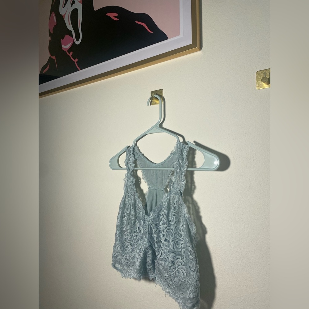 Used baby blue bralette size 2, good condition